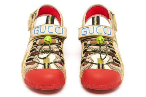 gucci designer sandals|Gucci closed toe sandals.